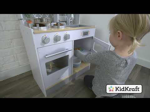 Игровая кухня "Давай играть", цв. Серый 53395