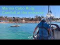 Sailing to Cabo Roig in Spain