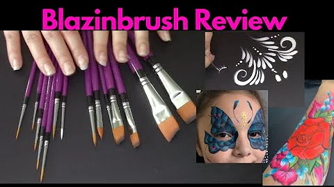 Blazinbrush Review - Marcela Bustamante Face Paint...