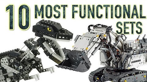 10 LEGO Technic Sets Packed with Incredible Features!