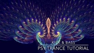 Fruity Loops - TUTORIAL How to Make Psy Trance 'Kick & Bass' fat sounds using Sylenth