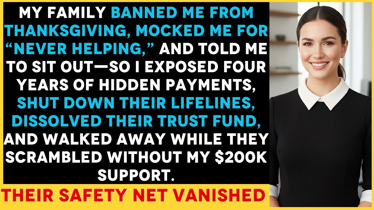 My Family Uninvited Me From Thanksgiving — So I Canceled The $200K I Was Secretly Paying For…