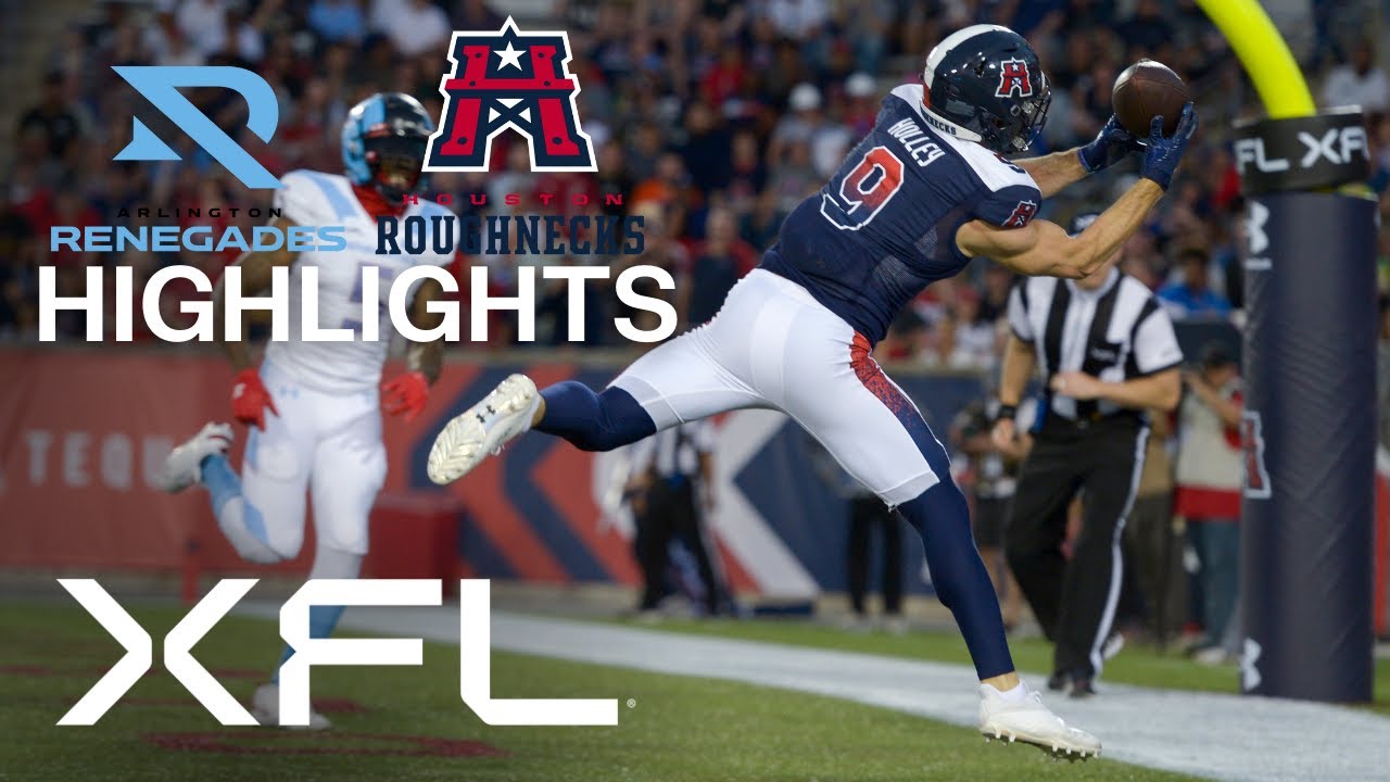 XFL: Houston Roughnecks cruise past Arlington Renegades