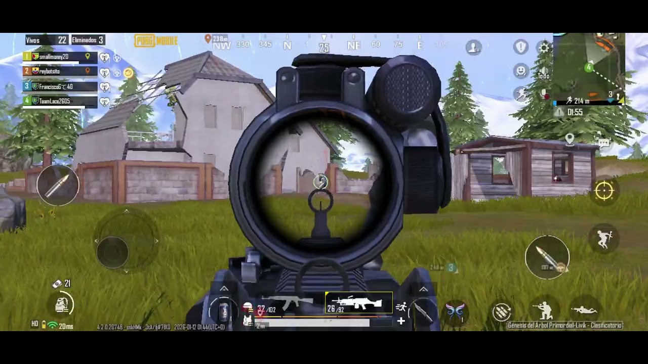 Partida de Pubg Mobile 