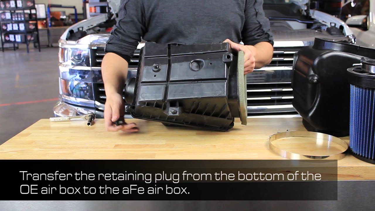 cold air intake on turbo cars How to Install aFe POWER 09-16 GM Silv./Sierra 2500/3500HD 6.0L w/ Mech. Fan Intake (51/54-74105)