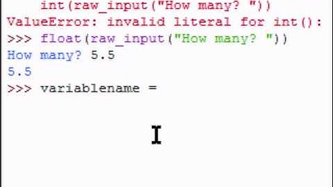 Python Tutorial 1 Basics
