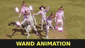Wand / Magic staff / Mage Animations Pack