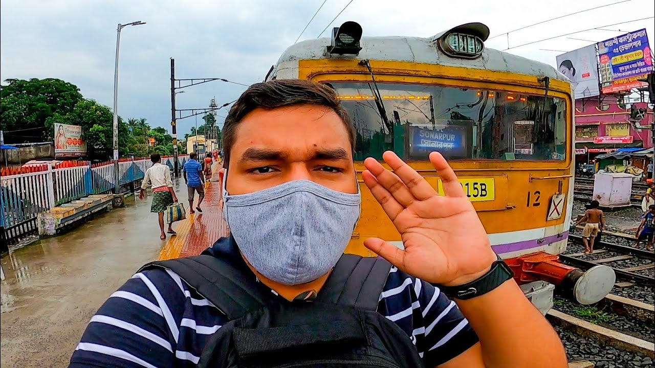 Sonarpur Canning Route Local Train Journey. YouTube