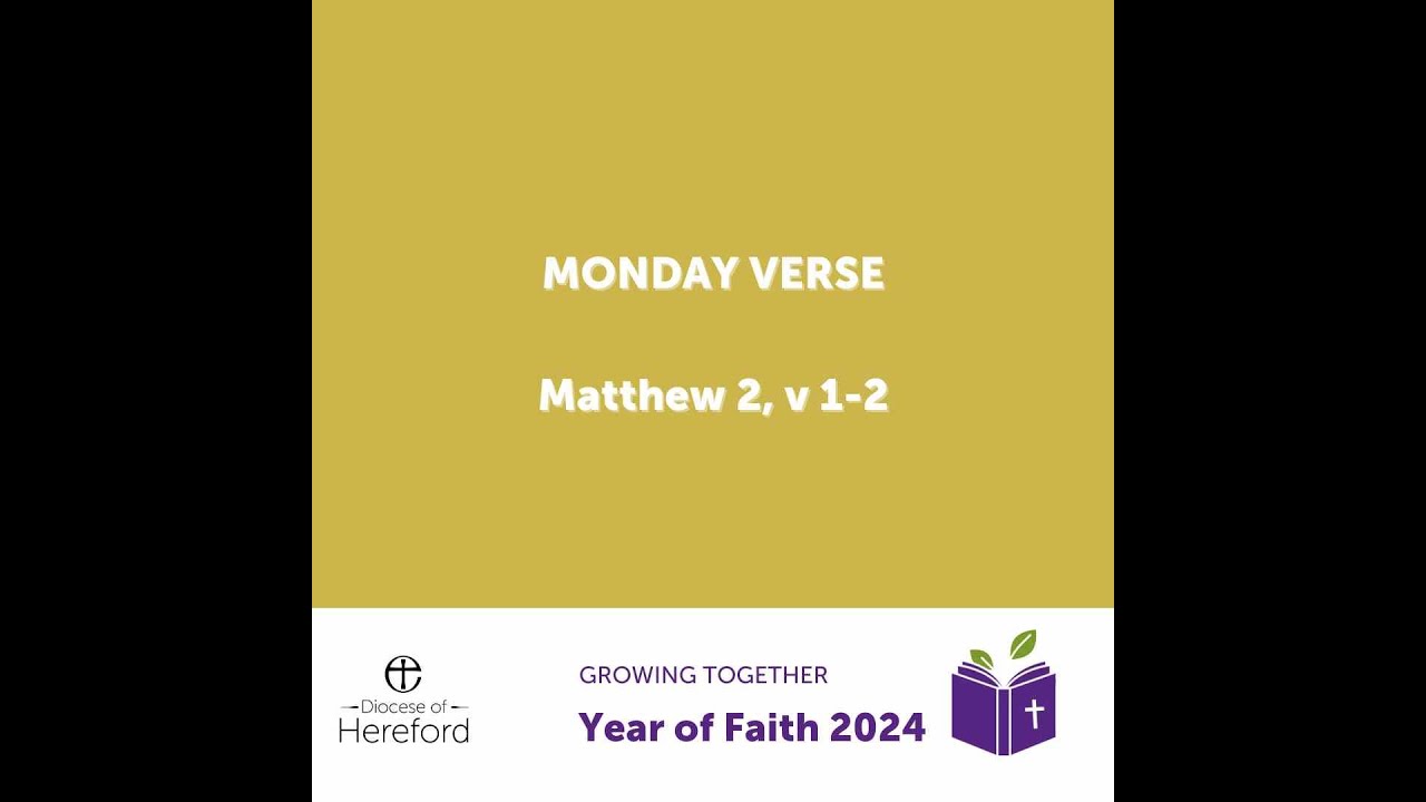 Weekly Bible Verses - YouTube