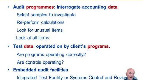 Computer Assisted Audit Techniques - ACCA Advanced Audit and Assurance (AAA)
