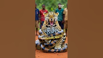 “Giant Python Attacks Cheetah in Jungle | Real Wild Animal Fight Caught on Camera” #animals #tiger