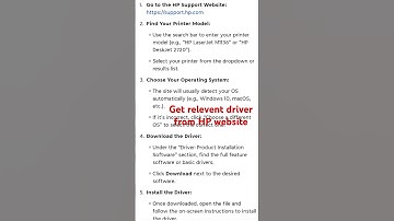 Get Driver from HP Website for Your Printer Online @1-917-475-0242 Download #howto #driver #download