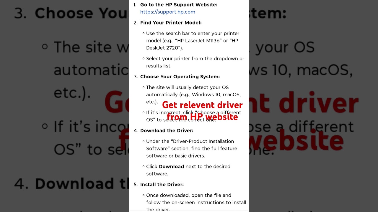 Get Driver from HP Website for Your Printer Online @1-917-475-0242 Download 