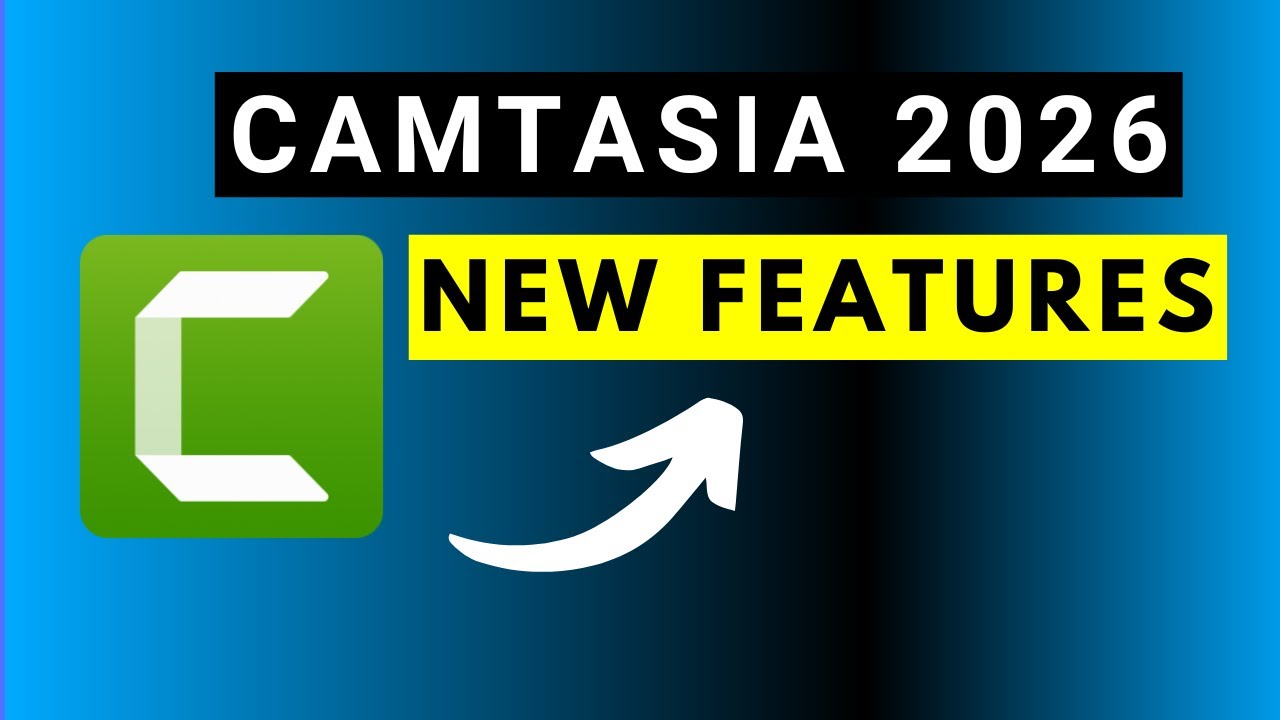 What's New in Camtasia 2026 | Edit Video by Editing Text - YouTube