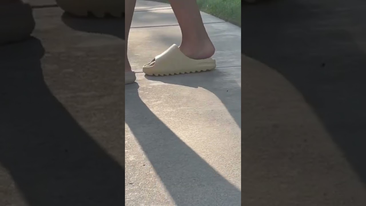 YEEZY “Pure” Slides Fake vs Real | SHOEPERFLY