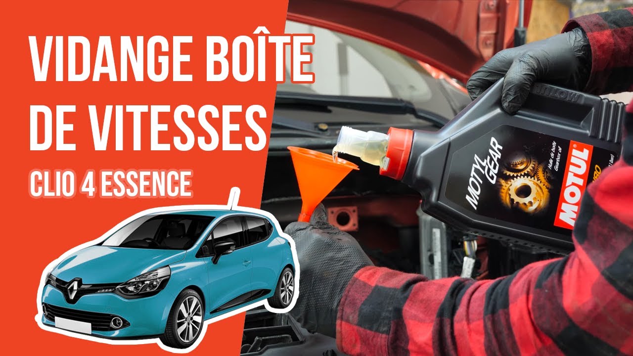 Comment Vidanger La Bo te De Vitesses Clio 4 1 2 16V YouTube