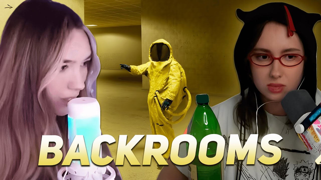 КСЮША КОБА И АЛИНА ВИ ИГРАЮТ В БЭКРУМС | BACKROOMS