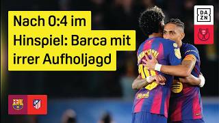 Aufholjagd vergebens:  FC Barcelona - Atletico Madrid  | Halbfinale | Copa del Rey | DAZN Highlights
