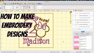 EMBRILLIANCE EMBROIDERY SOFTWARE TUTORIAL FOR BEGINNERS! ETSY SELLER! screenshot 2