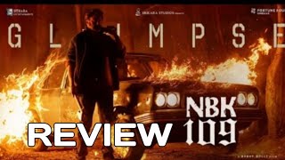 NBK 109 First Glimpse | Nandamuri Balakrishna | Bobby Kolli | Thaman S | S Naga Vamsi