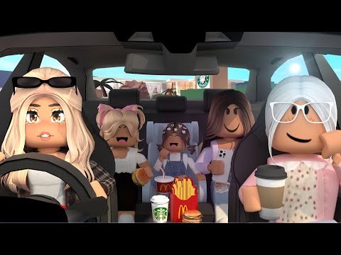 Family DAY ROUTINE IN THE CITY! *WE VISIT ELENAS DAYCARE? STARBUCKS* VOICE! Roblox Bloxburg Roleplay