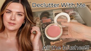 MAKEUP DECLUTTER 2023! All My BLUSHES!!!