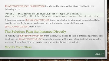How to Change @ EnvironmentObject in SwiftUI from a Class Instead of a View