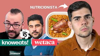 KNOWEATS vs WETACA: Lo que NO te cuentan (opinión Nutricionista sobre tuppers comida casera)