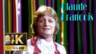 Claude François AI 4K Enhanced - Le chanteur malheureux 1975