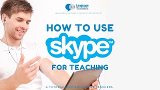 How to use Skype for teaching