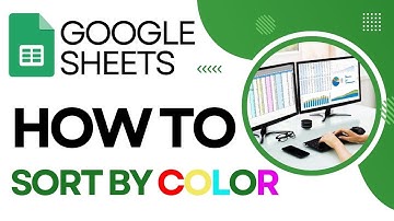 How To Sort By Color in Google Sheets | Tutorial
