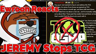 Ewroon Reacts to Jeremy Stopping TCG Cards Project on QSMP 2 Minecraft