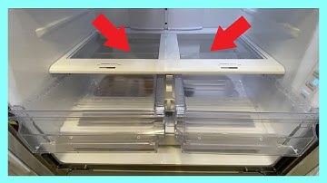 How to Remove Samsung Refrigerator Shelf without BREAKING it!