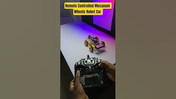 Remote Controlled Mecanum Wheels Robot Car | Arduino & Flysky transmitter #arduino #steam #robotics