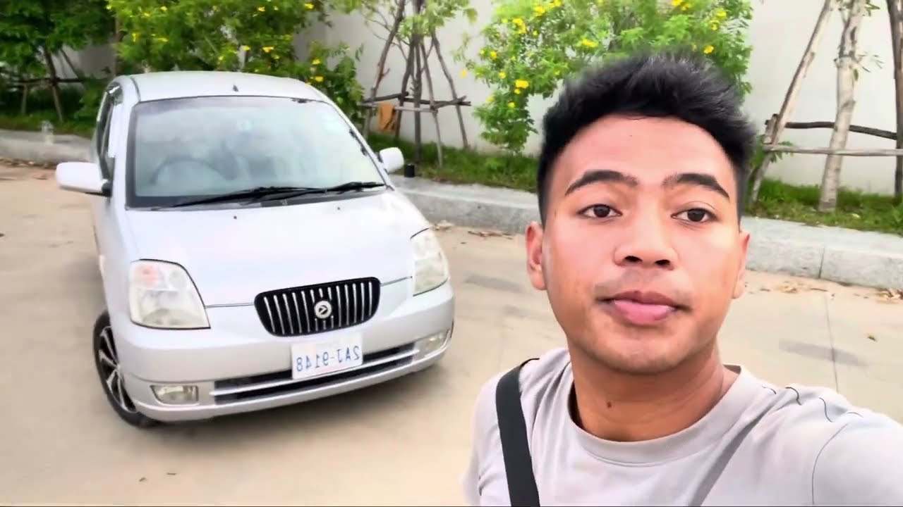 ☎️0962961898/085695691☎️Telegram #kiamorning 2005 Full option មានABS ហ្រ្វាំងគៀបមុខក្រោយ ធានាឡានថ្មី