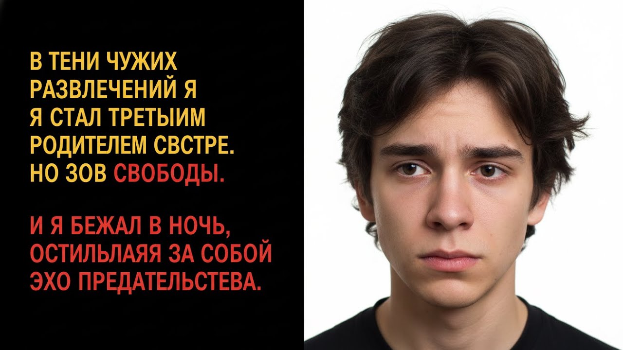 МЕНИЯ ЗАСТАВИЛИ БЫТЬ ТРЕТЬИМ РОДИТЕЛЕМ ДЛЯ СЕСТРЫ, ПОКА ОНИ РАЗВЛЕКАЛИСЬ, И Я СБЕЖАЛ