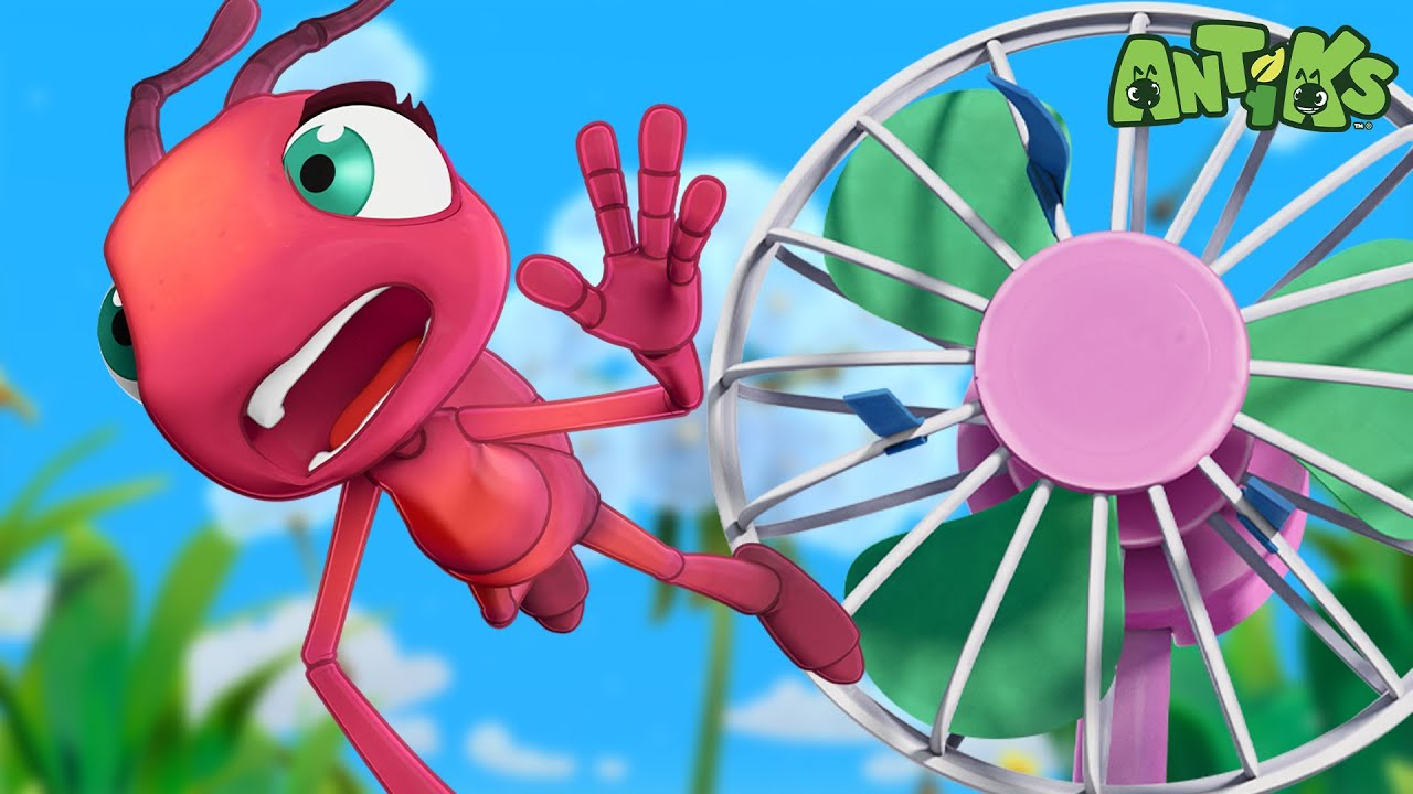 Boo Isn't A Big Fan | 🐛 Antiks & Insectibles 🐜 | Funny Cartoons for Kids | Moonbug