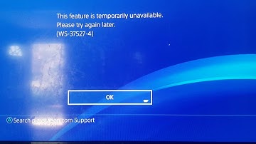 WS-37527-4 ps4 error