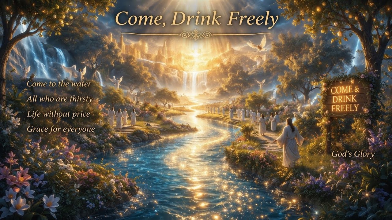 Come, Drink Freely | Epic Heavenly Worship Anthem | Gods Glory (Revelation 22)