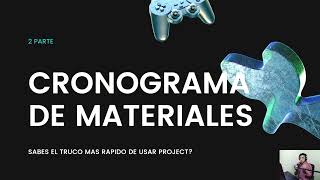 CURSO DE CRONOGRAMA DE MATERIALES , SOLICITUD DE ADELANTO DE MATERIALES Y AMORTIZACIONES  CON EXCEL