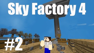 Making an OP Mob Grinder and Lots of Cobblestone | Sky Factory 4 #2