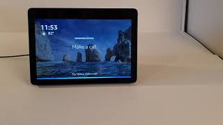 Use of the Alexa Skill My Clock for those with memory loss