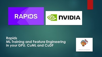 Rapids Machine Learning Training y Feature Engineering  en tu  GPU con CuML y CuDF