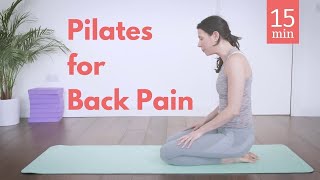 15 min Pilates Workout for Back Pain - Be Pain Free!