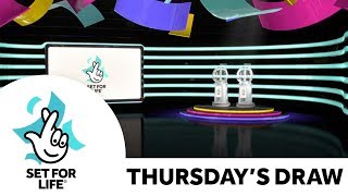 The National Lottery ‘Set For Life' draw results from Thursday 11th July 2019