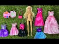 Disney Princess Doll Makeover - DIY Miniature Ideas For Barbie ~ Wig, Dress, Faceup, andMore!