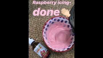 Raspberry Frosting