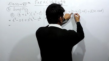 Exercise 9.4 - Question 3 (iii,iv) NCERT Solutions for Class 8th Maths Algebraic Expressions