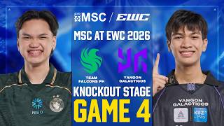 [GAME 4] TEAM FALCONS PH vs YANGON GALACTICOS MSC AT EWC 2026 KNOCKOUT STAGE | FLCN vs YG screenshot 4