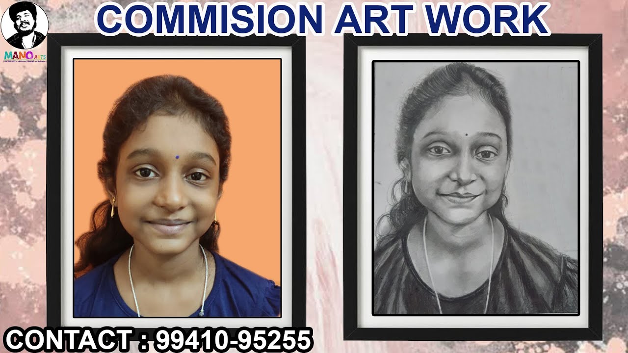 How to draw a Girl Step by Step | Pencil Drawing |  Pencil Art for Beginners | Mano Arts